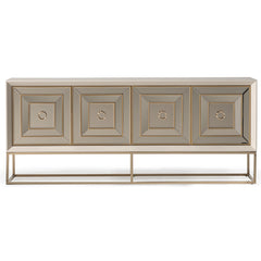 Madison Glistening Gold Console - Ornate Home