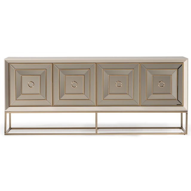 Madison Glistening Gold Console - Ornate Home