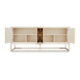 Madison Glistening Gold Console - Ornate Home