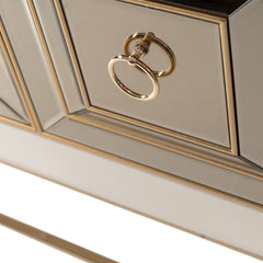 Madison Glistening Gold Console - Ornate Home