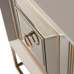 Madison Glistening Gold Console - Ornate Home