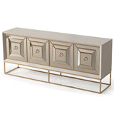 Madison Glistening Gold Console - Ornate Home