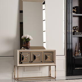 Madison Glistening Gold Small Console - Ornate Home