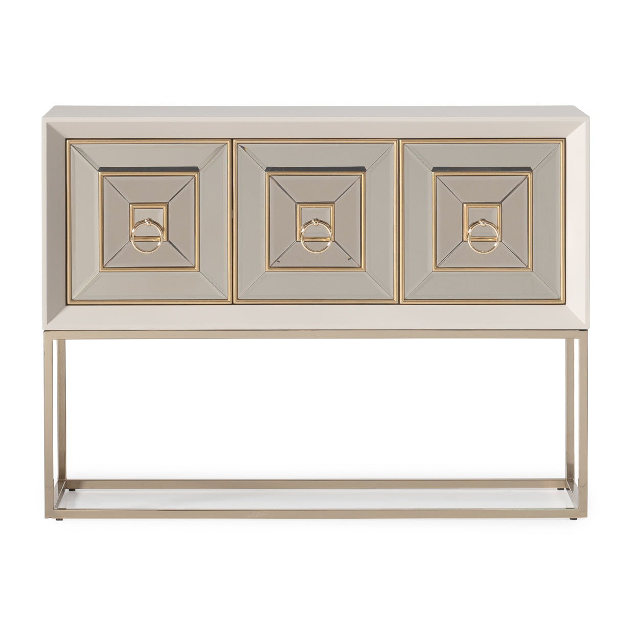 Madison Glistening Gold Small Console - Ornate Home