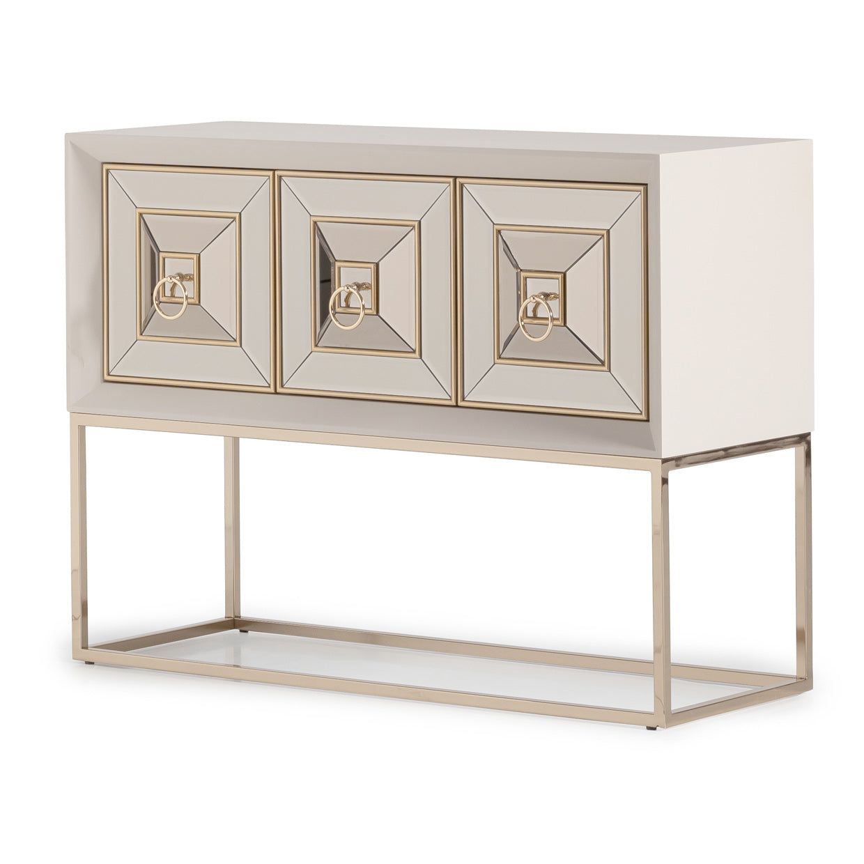 Madison Glistening Gold Small Console - Ornate Home