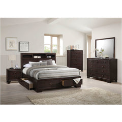 Madison II Espresso Queen Bed - Ornate Home