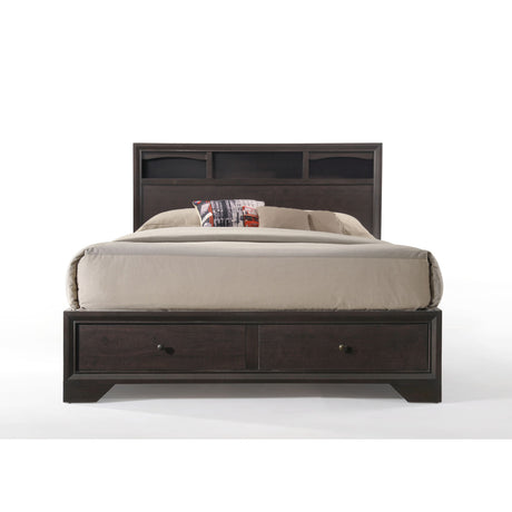 Madison II Espresso Queen Bed - Ornate Home