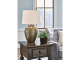 Madney Antique Gold Finish Table Lamp (Online Special Price) - Ornate Home