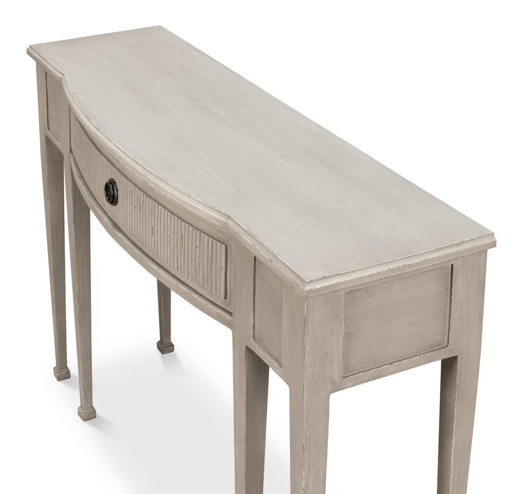 Madora Bungalow Grey Console Table - Ornate Home