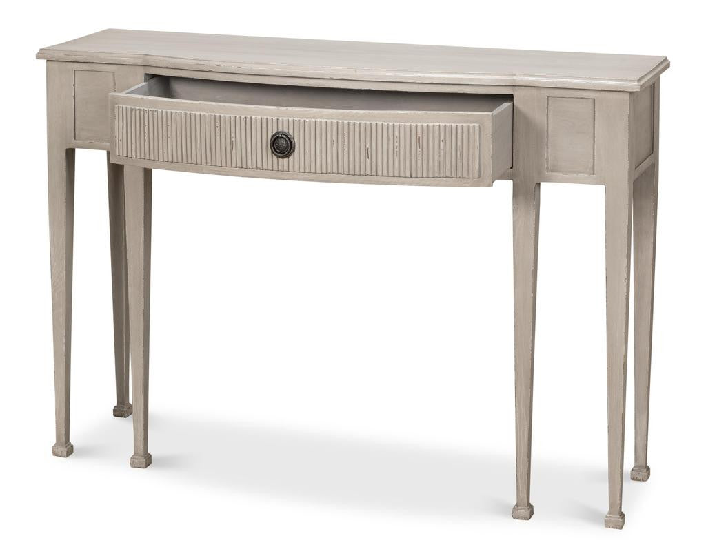 Madora Bungalow Grey Console Table - Ornate Home