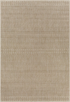 Madras Cream All Over Performance Outdoor Rug - Ornate Home