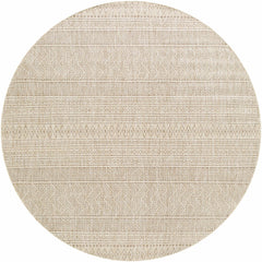 Madras Cream All Over Performance Outdoor Rug - Ornate Home
