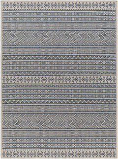 Madras Ink All Over Performance Outdoor Rug - Ornate Home