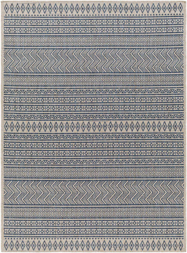 Madras Ink All Over Performance Outdoor Rug - Ornate Home