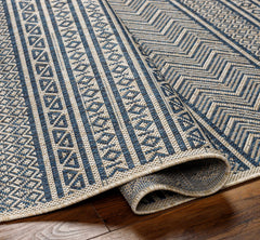 Madras Ink All Over Performance Outdoor Rug - Ornate Home