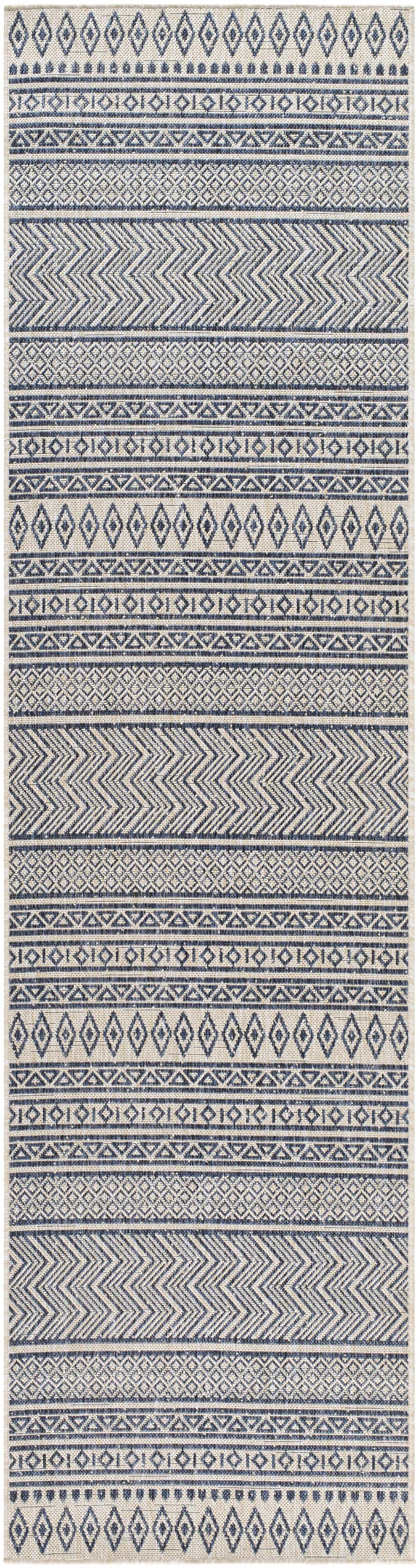 Madras Ink All Over Performance Outdoor Rug - Ornate Home