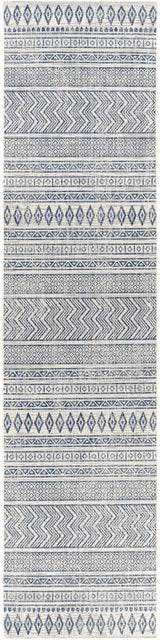 Madras Light Blue Green All Over Performance Outdoor Area Rug - Ornate Home