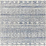 Madras Light Blue Green All Over Performance Outdoor Area Rug - Ornate Home
