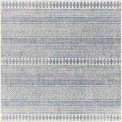 Madras Light Blue Green All Over Performance Outdoor Area Rug - Ornate Home