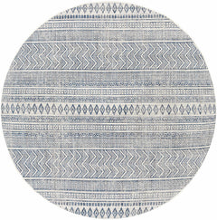 Madras Light Blue Green All Over Performance Outdoor Area Rug - Ornate Home
