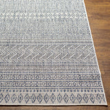 Madras Navy All Over Performance Outdoor Rug - Ornate Home