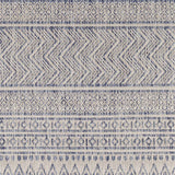 Madras Navy All Over Performance Outdoor Rug - Ornate Home