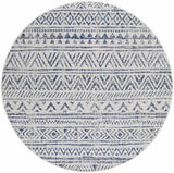 Madras Navy All Over Performance Outdoor Rug - Ornate Home