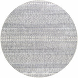 Madras Navy All Over Performance Outdoor Rug - Ornate Home