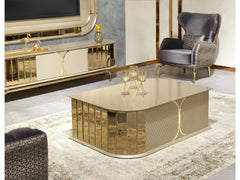 Madrid Beige Coffee Table - Ornate Home