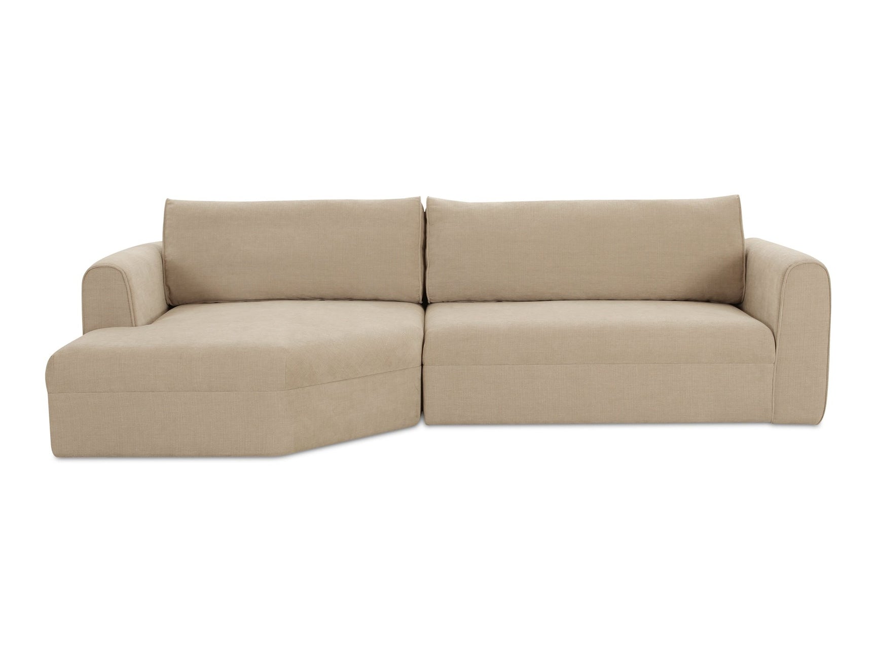 Madrid Beige Left Sectional - Ornate Home
