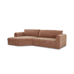 Madrid Pink Left Sectional - Ornate Home