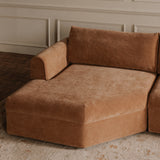 Madrid Pink Left Sectional - Ornate Home