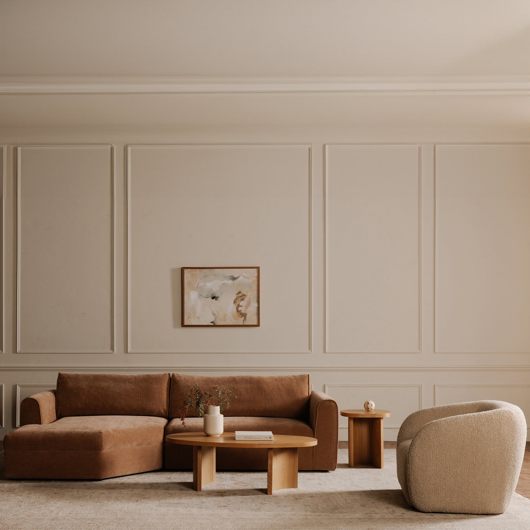 Madrid Pink Left Sectional - Ornate Home