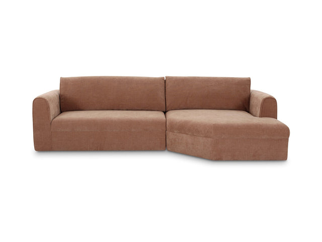 Madrid Pink Right Sectional - Ornate Home
