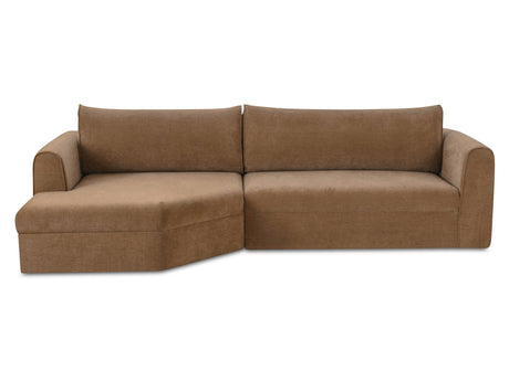Madrid Taupe Left Sectional - Ornate Home