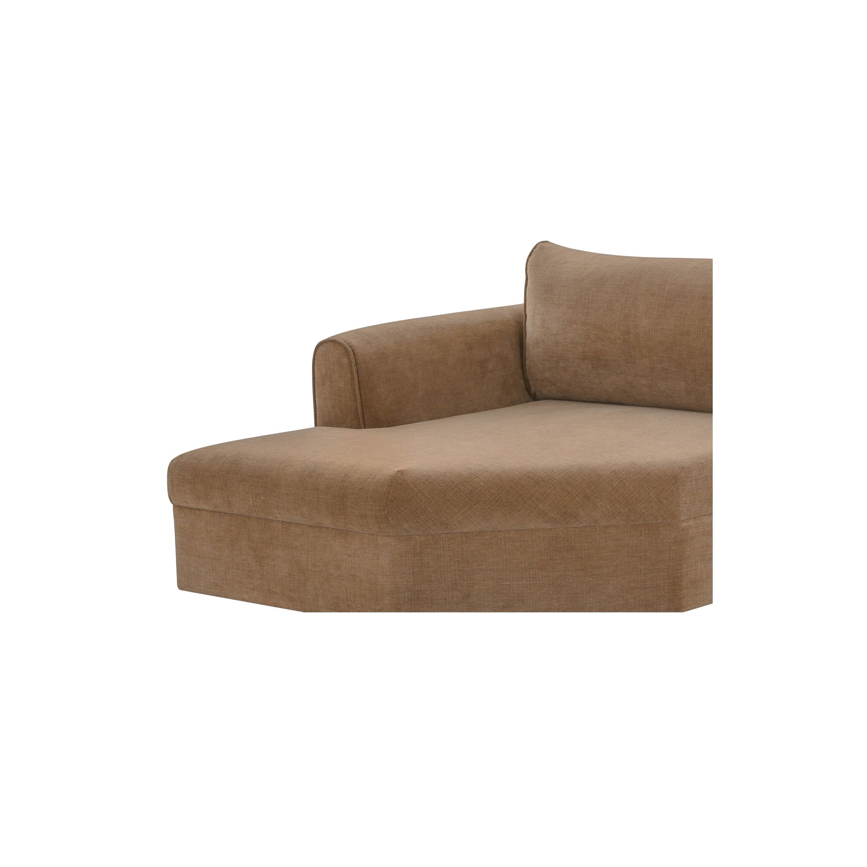 Madrid Taupe Left Sectional - Ornate Home