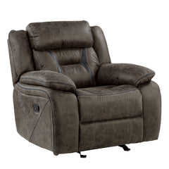 Madrona Brown Reclining Chair - Ornate Home