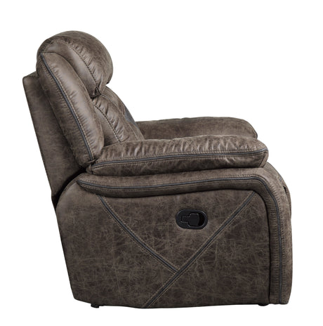 Madrona Brown Reclining Chair - Ornate Home