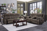 Madrona Brown Reclining Loveseat - Ornate Home