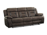Madrona Brown Reclining Sofa - Ornate Home