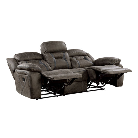 Madrona Brown Reclining Sofa - Ornate Home