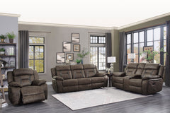 Madrona Brown Reclining Sofa - Ornate Home