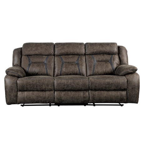 Madrona Brown Reclining Sofa - Ornate Home