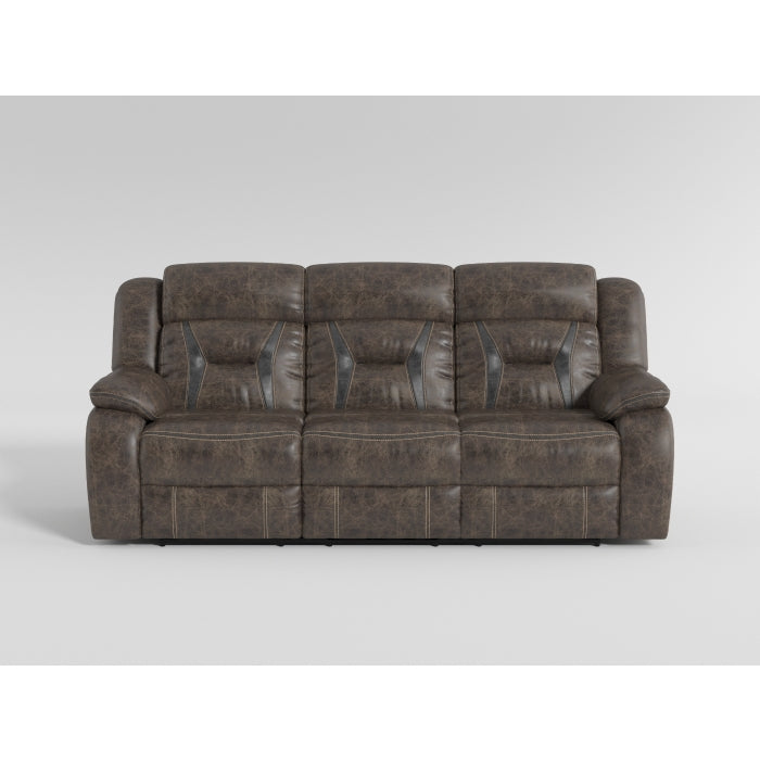 Madrona Brown Reclining Sofa - Ornate Home