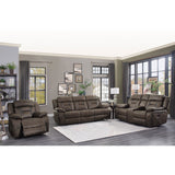Madrona Brown Reclining Sofa - Ornate Home