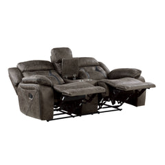 Madrona Dark Brown Sofa & Loveseat - Ornate Home