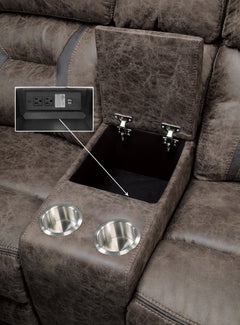 Madrona Dark Brown Sofa & Loveseat - Ornate Home