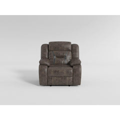 Madrona Hill Gray Glider Reclining Chair - Ornate Home