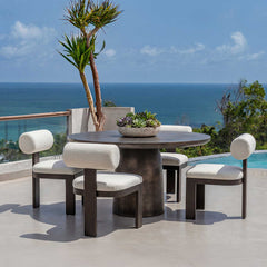 Madrone Bronze Indoor-Outdoor Bistro Table - Ornate Home