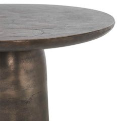 Madrone Bronze Indoor-Outdoor Bistro Table - Ornate Home